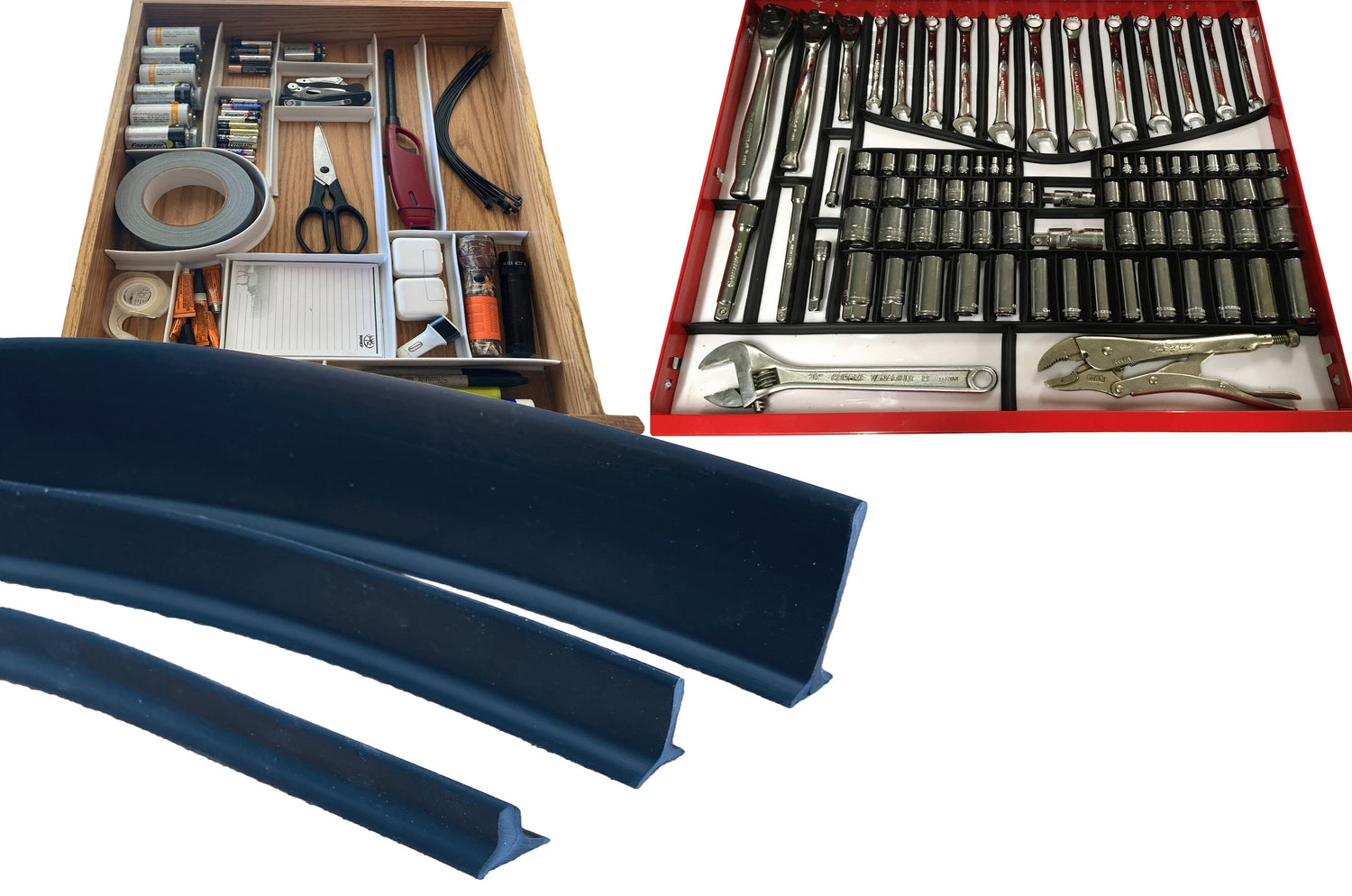 Partsman Drawer Divider Tool Box Shelf Organizer